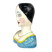 Load image into Gallery viewer, Evangeline Pottery Head Vase