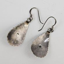 Load image into Gallery viewer, Sterling &amp; Lapis Teardrop Earrings
