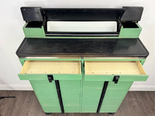Load image into Gallery viewer, Green Dental Cabinet