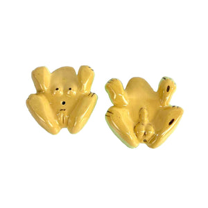 Anatomical Pottery Frogs