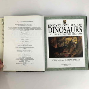 Encyclopedia of Dinosaurs Book