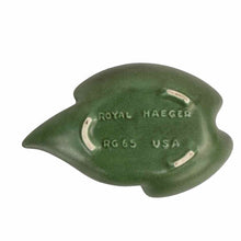 Load image into Gallery viewer, Green Leaf Pottery Bowl