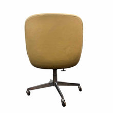 Load image into Gallery viewer, Modern Blue Rolling Desk Chair