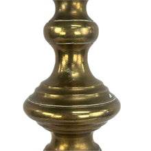 Load image into Gallery viewer, Tall Brass Candleholder