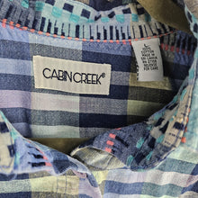 Load image into Gallery viewer, Purple Plaid Blouse