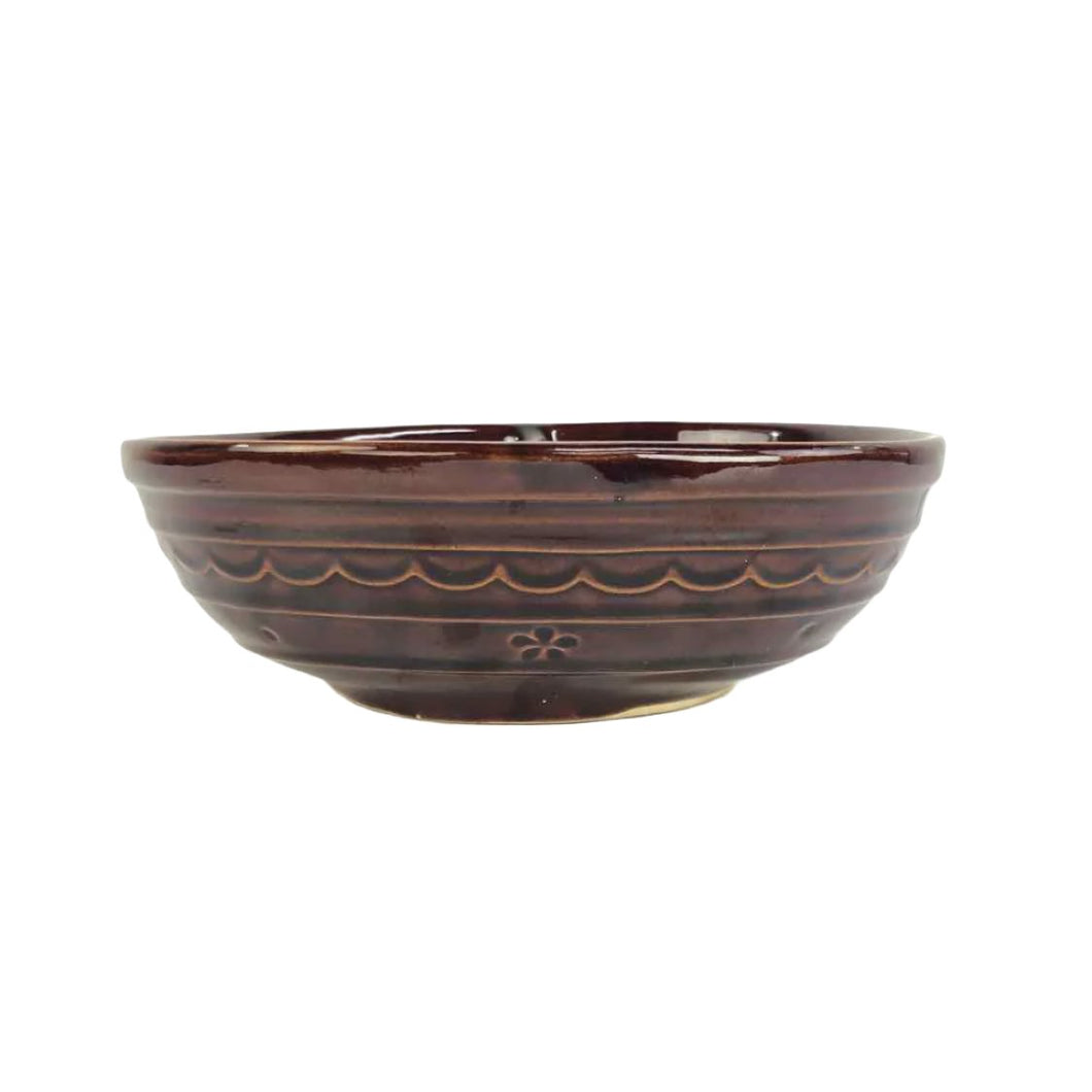 Divided Pottery Bowl