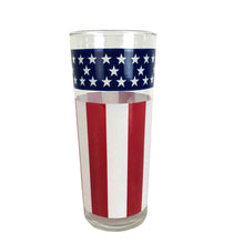 Load image into Gallery viewer, Stars &amp; Stripes Flag Glass