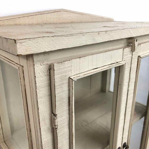 Ivory Wooden Display Case