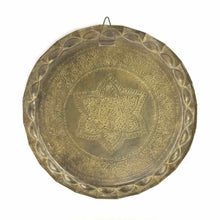 Load image into Gallery viewer, Pie Crust Brass Tray