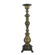 Load image into Gallery viewer, Tall Brass Candleholder