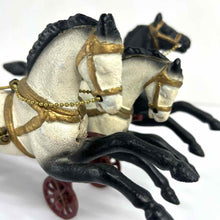 Load image into Gallery viewer, Cast Iron Fire Pumper Wagon Toy