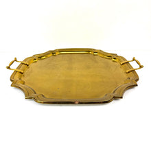 Load image into Gallery viewer, Brass Serving Tray