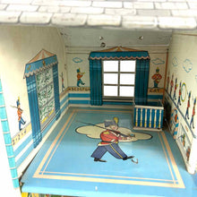 Load image into Gallery viewer, Tin 1950s Dollhouse