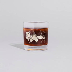 Bison Whiskey Glass