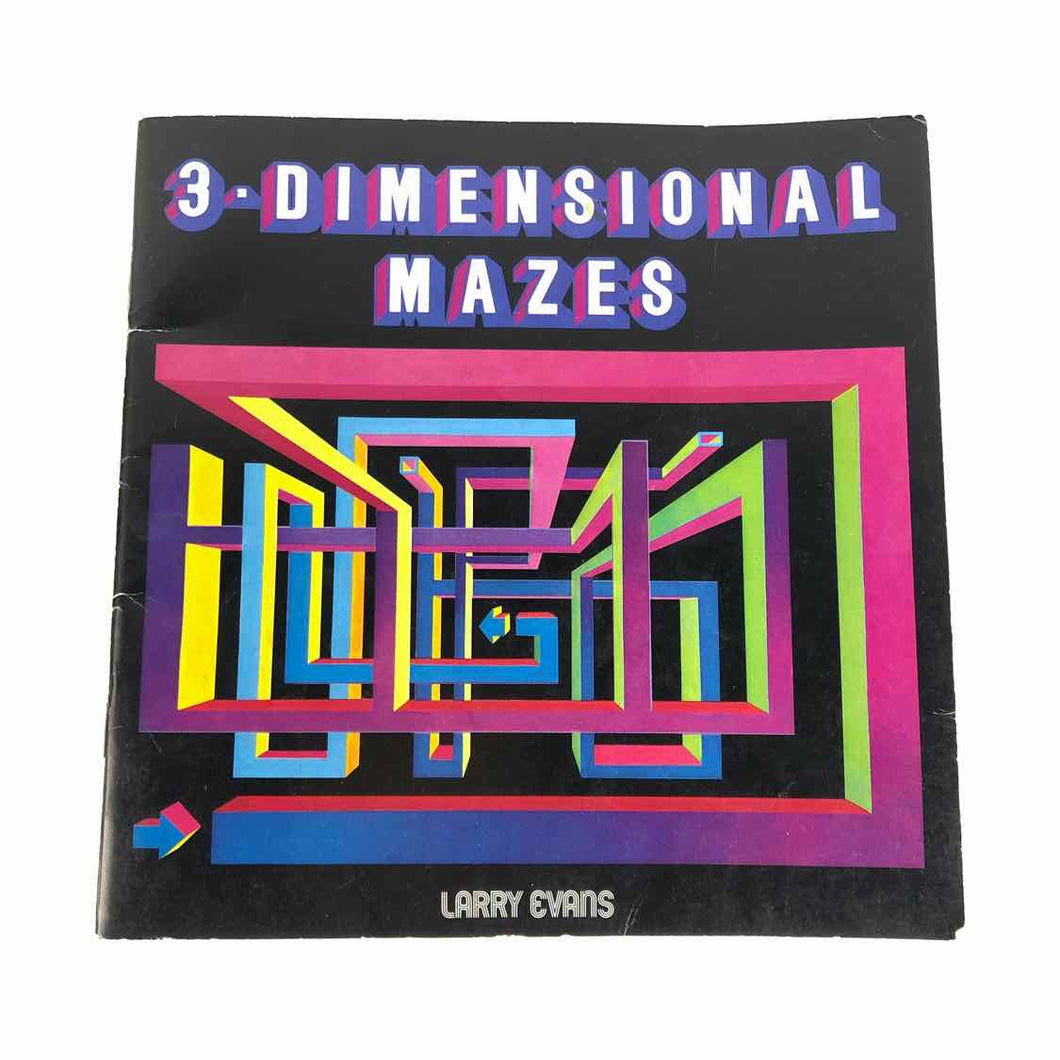 3-Dimensional Mazes Book