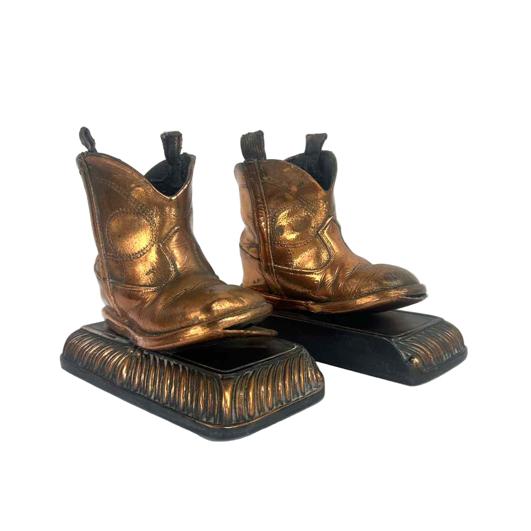 Bronzed Cowboy Boots