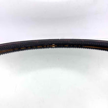 Load image into Gallery viewer, Antique Oval Tiger Wood Mirror