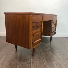 Load image into Gallery viewer, Mid-Century Walnut Desk