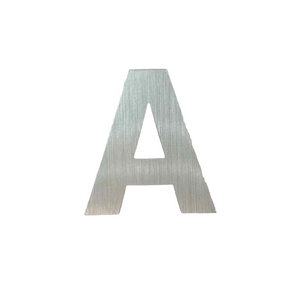 Aluminum Letter A