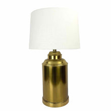 Load image into Gallery viewer, Brass Drum Lamp