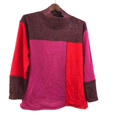 Ladies Colorblock Sweater