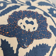 Load image into Gallery viewer, Indigo Embroidered Pillows
