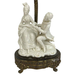 Porcelain Couple Lamp