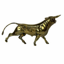 Load image into Gallery viewer, Brass Bull Figurine