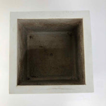 Load image into Gallery viewer, White Fiberglass Cube Planter