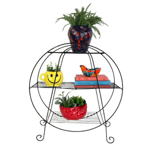 Black Wire Plant Stand