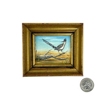 Load image into Gallery viewer, Miniature Roadrunner Painting