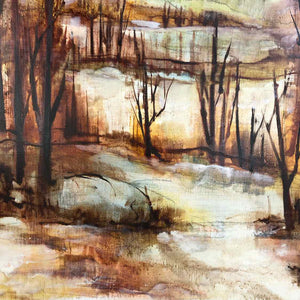 Winter Landscape Painting