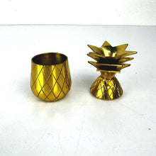 Load image into Gallery viewer, Mini Brass Pineapple Box