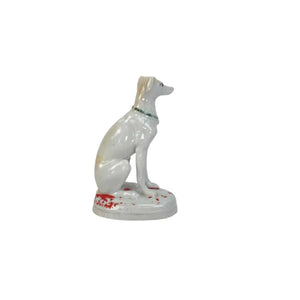 Seated Greyhound Dog