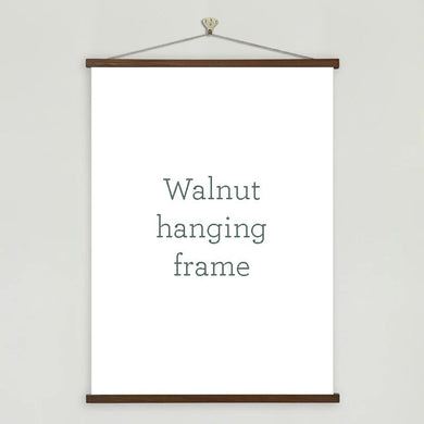 Walnut Magnetic Hanging Frame