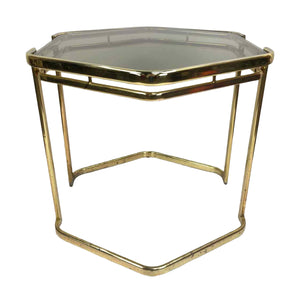 Modern Gold End Table