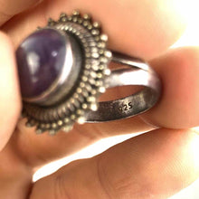 Load image into Gallery viewer, Purple Southwest Sterling Ring