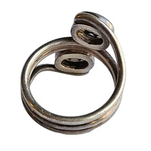 Load image into Gallery viewer, Smoky Swirl Sterling Ring