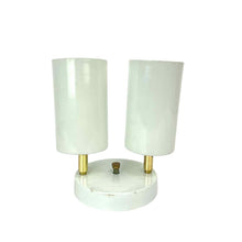 Load image into Gallery viewer, White Metal Sconce Light