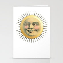 Load image into Gallery viewer, Sun Face Card