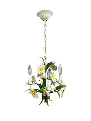 Metal Daisy Chandelier