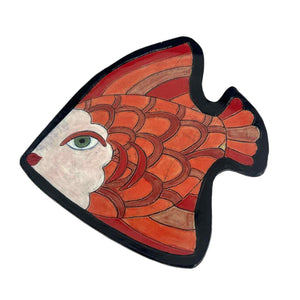 Studio Pottery Fish Platter