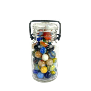 Antique Jar of Marbles