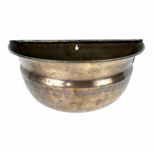 Load image into Gallery viewer, Brass Wall Planter