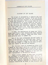 Load image into Gallery viewer, American Cut Glass Book