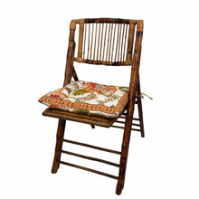 Load image into Gallery viewer, Folding Tortoiseshell Bamboo Chair