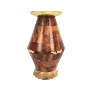 Handmade Wooden Candleholder
