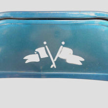 Load image into Gallery viewer, Blue Metal Folding Chairs