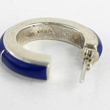 Load image into Gallery viewer, Lapis &amp; Sterling Earrings