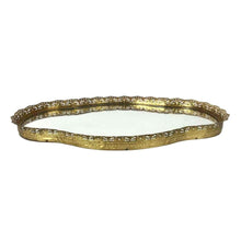 Load image into Gallery viewer, Gold Framed Vanity Mirror